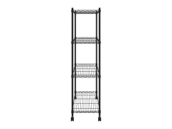 Unidade de 4 prateleiras com rodas 90x35x142 cm 200 Kg PT243563^ Prateleira