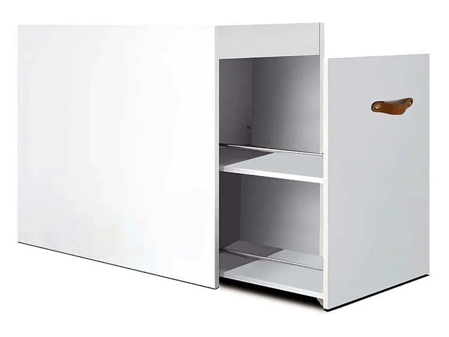 Móvel De Arrumação|Sapateira| Unidade de armazenamento de sapatos Aurora 74x100/115x42 cm Branco
