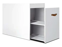 Móvel De Arrumação|Sapateira* Unidade de armazenamento de sapatos Aurora 74x100/115x42 cm Branco