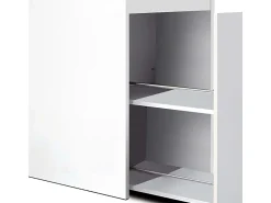 Móvel De Arrumação|Sapateira* Unidade de armazenamento de sapatos Aurora 74x100/115x42 cm Branco