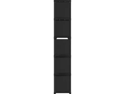 Prateleira| Unidade de prateleiras 15 cubos 103x30x175,5 cm tecido PT227098 Preto
