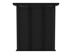 Prateleira* Unidade de prateleiras 9 cubos 103x30x107,5 cm tecido PT501019 Preto
