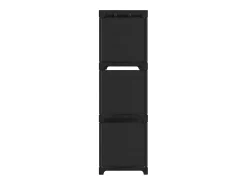 Prateleira* Unidade de prateleiras 9 cubos 103x30x107,5 cm tecido PT501019 Preto