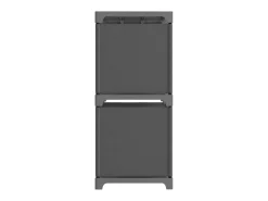 Online Unidade de prateleiras 4 cubos 69x30x72,5 cm tecido PT383481 Cinzento