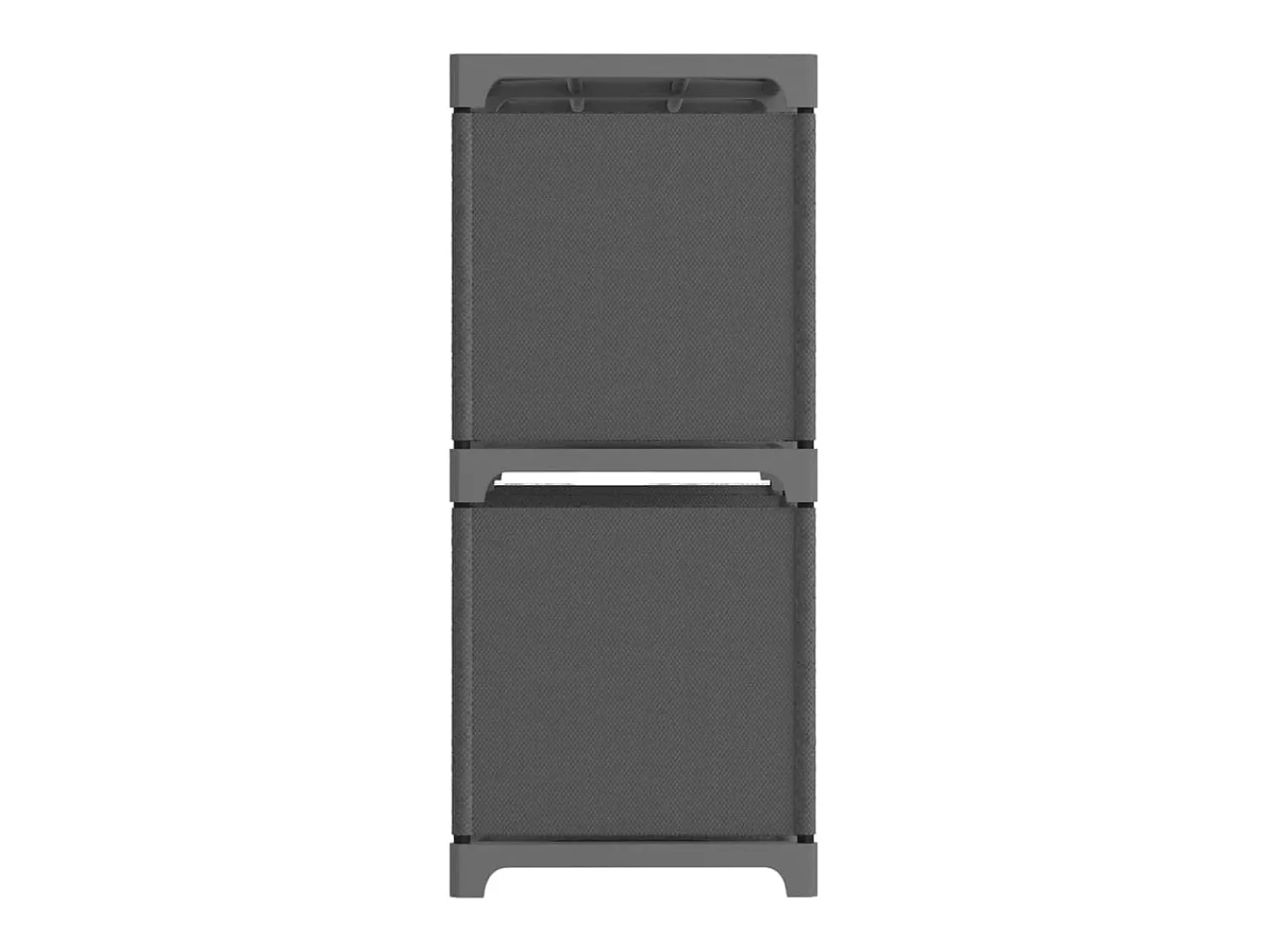 Online Unidade de prateleiras 4 cubos 69x30x72,5 cm tecido PT383481 Cinzento