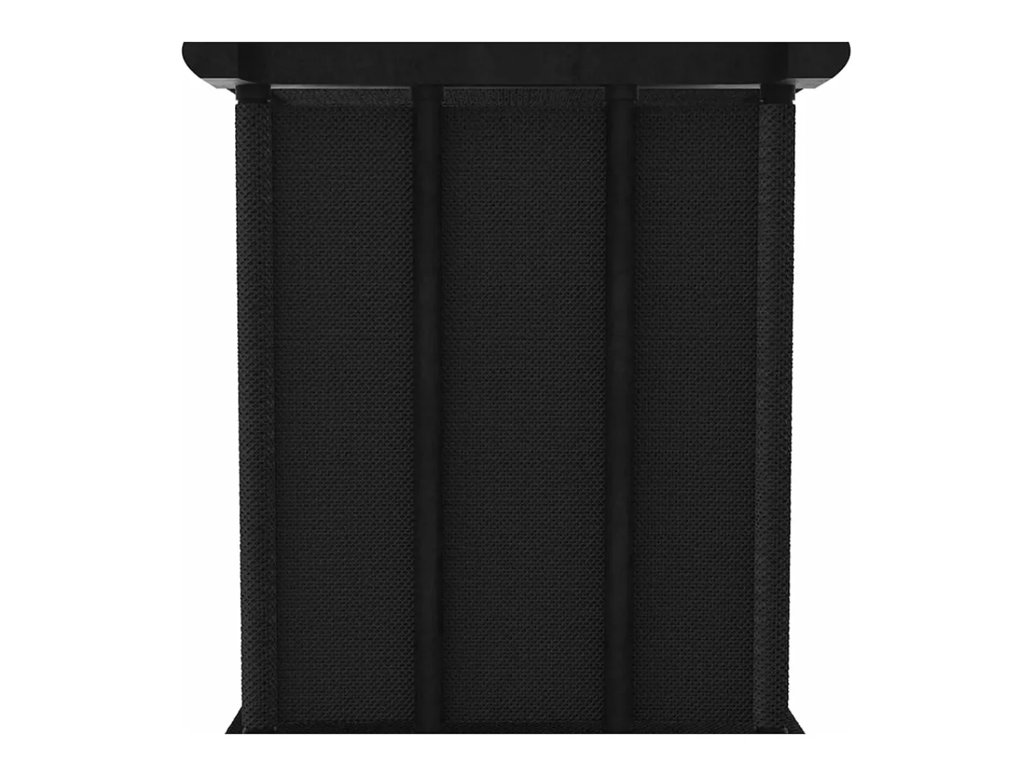 Outlet Unidade de prateleiras 5 cubos 103x30x72,5 cm tecido PT375292 Preto