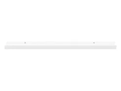 Prateleira*vidaxl Unidade de prateleiras com rebordo 2 pcs 80x9x3 cm MDF Branco