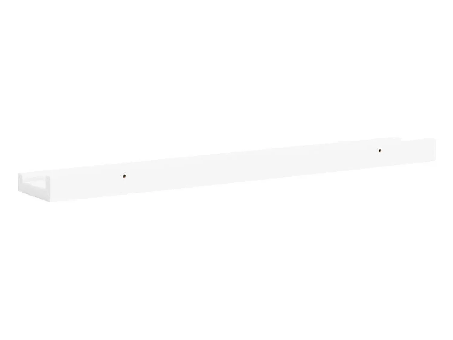 vidaxl Unidade de prateleiras com rebordo 2 pcs 60x9x3 cm MDF^ Prateleira