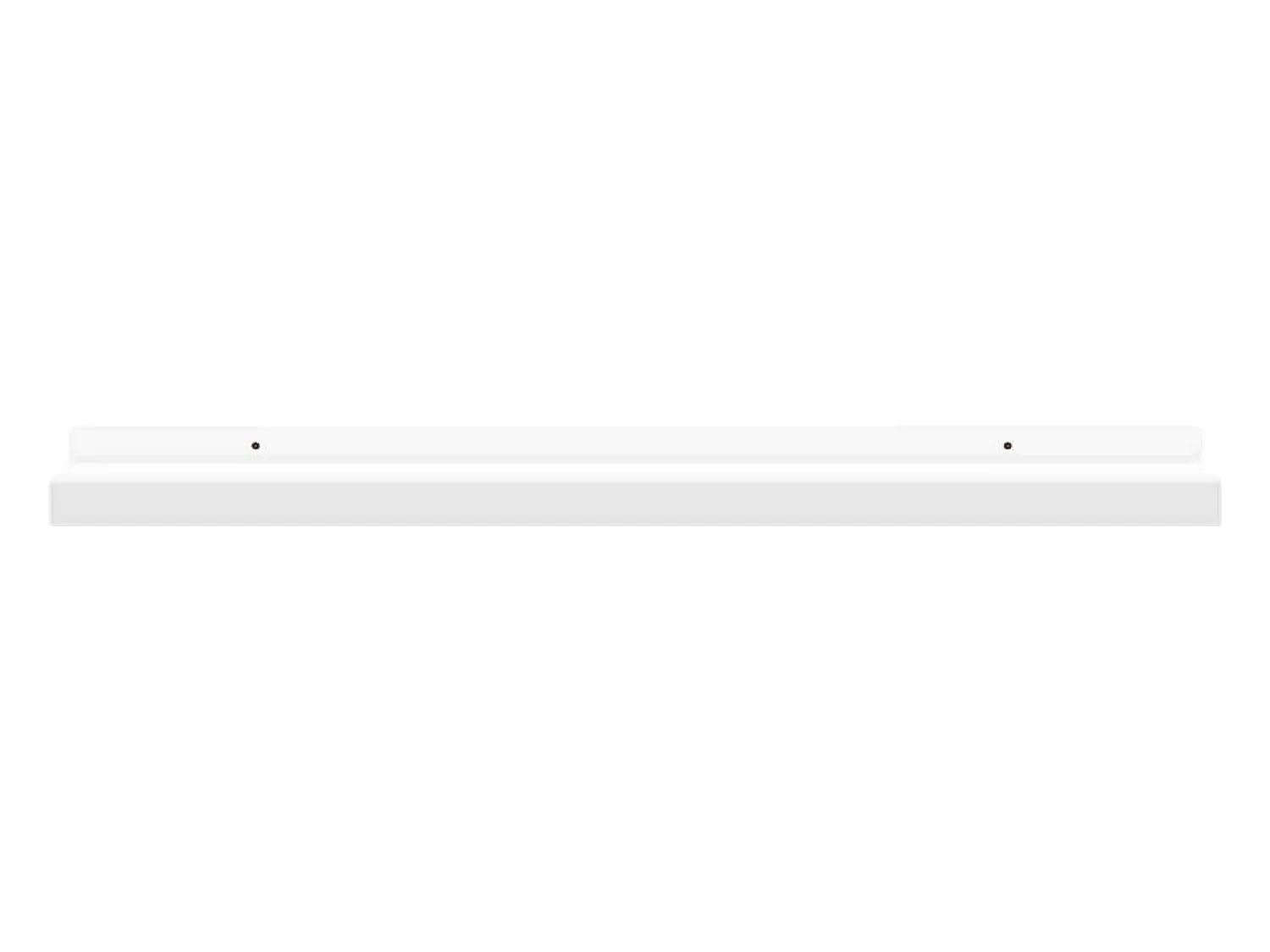 vidaxl Unidade de prateleiras com rebordo 2 pcs 60x9x3 cm MDF^ Prateleira
