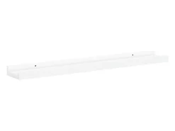 vidaxl Unidade de prateleiras com rebordo 2 pcs 60x9x3 cm MDF^ Prateleira