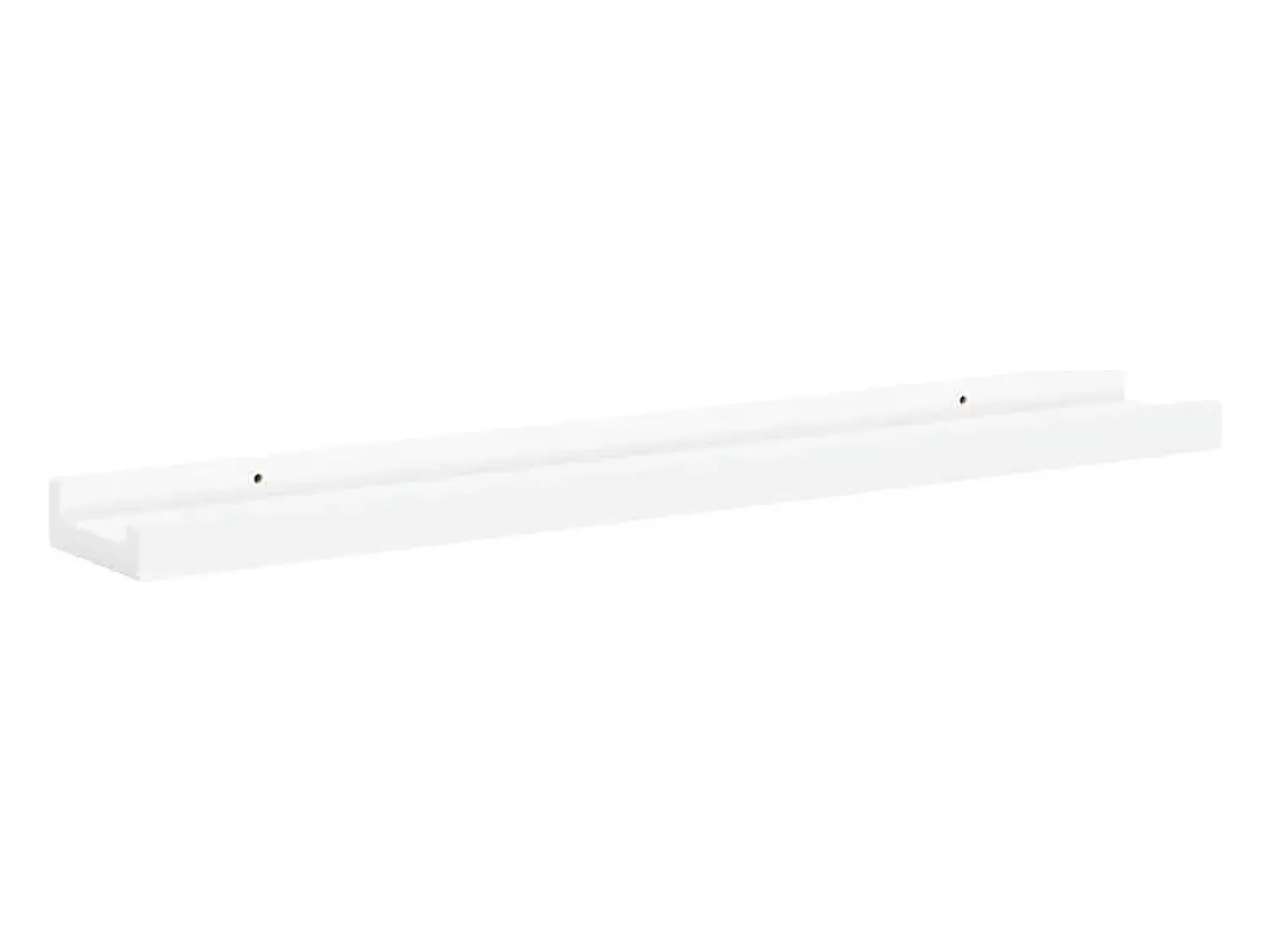 vidaxl Unidade de prateleiras com rebordo 2 pcs 60x9x3 cm MDF^ Prateleira