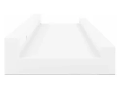 Prateleira|vidaxl Unidade de prateleiras com rebordo 2 pcs 40x9x3 cm MDF Branco