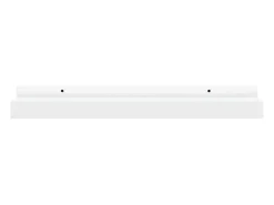 Prateleira|vidaxl Unidade de prateleiras com rebordo 2 pcs 40x9x3 cm MDF Branco