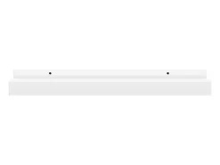 Prateleira|vidaxl Unidade de prateleiras com rebordo 2 pcs 40x9x3 cm MDF Branco