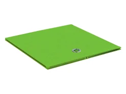 VCM Conjunto de 2 caixas dobráveis | Caixa dobrável Caixa de tecido | Caixa dobrável | Dimensões aprox. A. 28 x L. 27 x P. 27 cm | Regalbox - Boxas (Verde)^ Acessórios De Arrumação