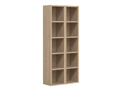 Móvel De Arrumação|VCM Madeira CD DVD Stand Estante de Armazenamento Prateleira Decoração Prateleira Megosa S (Sonoma Oak) Multicor