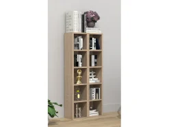 Móvel De Arrumação|VCM Madeira CD DVD Stand Estante de Armazenamento Prateleira Decoração Prateleira Megosa S (Sonoma Oak) Multicor
