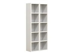 VCM Madeira CD DVD Stand Armazenamento Prateleira Estante Decoração Prateleira Megosa S (Branco)^ Móvel De Arrumação