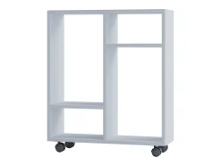Clearance VCM Madeira Niche Cabinet Shelf Rolls Niche Shelf Side Table Room Divider Dremala (branco) Multicor
