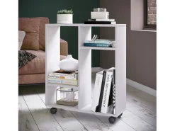 Clearance VCM Madeira Niche Cabinet Shelf Rolls Niche Shelf Side Table Room Divider Dremala (branco) Multicor