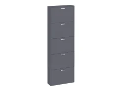 Online VCM Madeira Prateleira Kipper Sapato Sapato Sapato Sapato Tipper 5 Sulos XL (Antracite) Cinza antracite