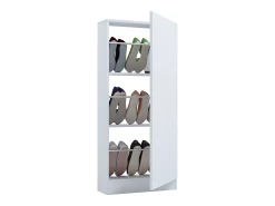 VCM Madeira Shoe Cabinet Sapato Commode Sapato Prateleira Sapato Stand Fulisa L (Branco)^ Móvel De Arrumação|Sapateira