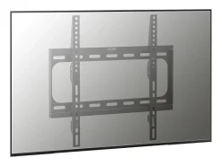 Outlet VCM Universal TV Wall Mount 26-55 polegadas até 25 kg | VESA até o máximo 400x400 | Suporte de TV com nível de água rígido | Fernseh Bracket FX400 Preto