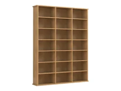 Móvel De Arrumação|VCM Wood CD DVD Prateleira Estante Media Shelf Room Divider Decoração Prateleira Megosa M (Beech) Multicor