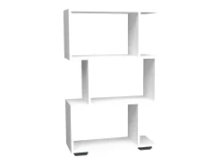 Prateleira*VCM Wood Room Divider Stand Shelf Bookshelf Decoração Livros Stand Shelf Palusa M (Branco) Multicor