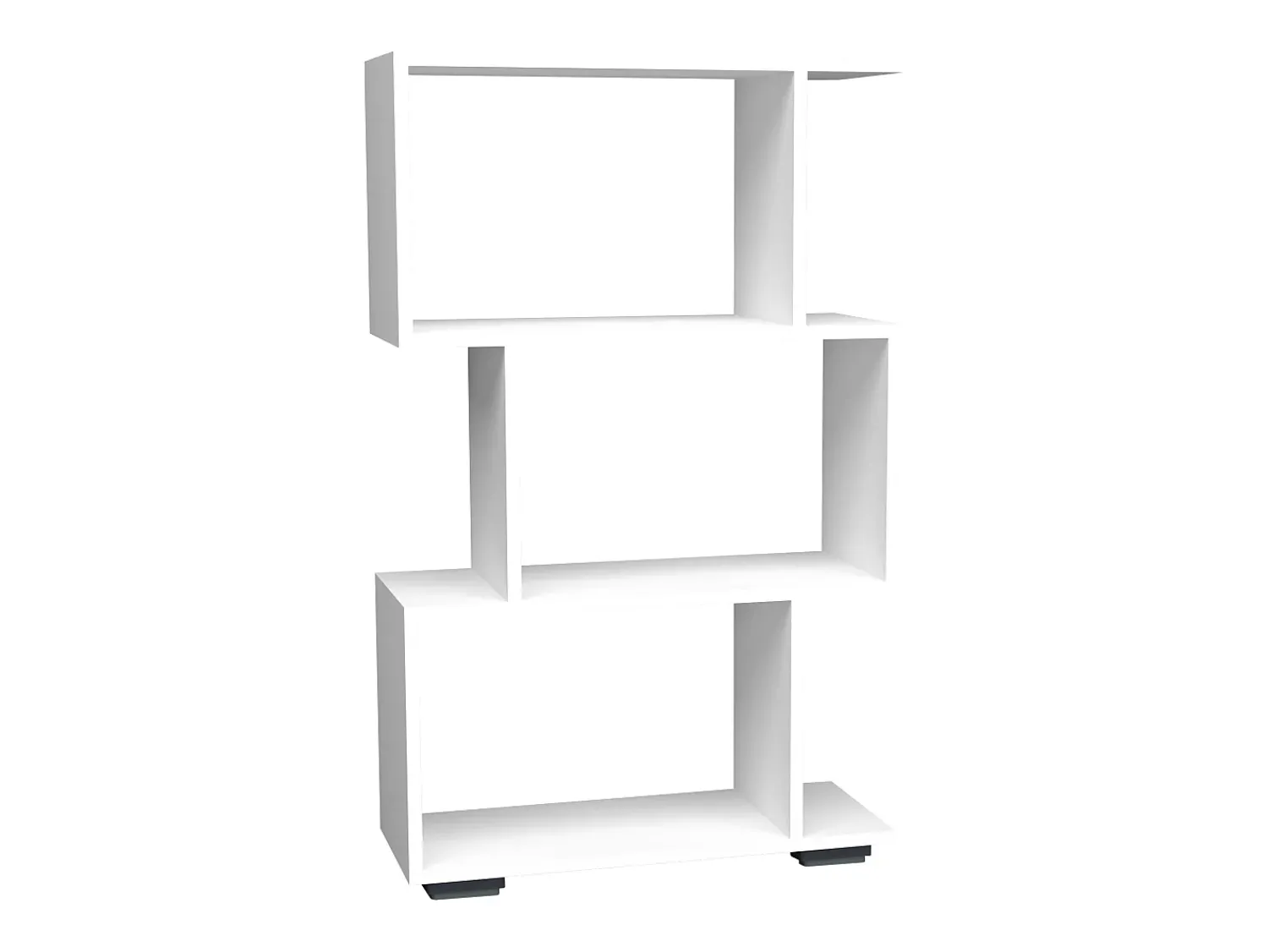 Prateleira*VCM Wood Room Divider Stand Shelf Bookshelf Decoração Livros Stand Shelf Palusa M (Branco) Multicor