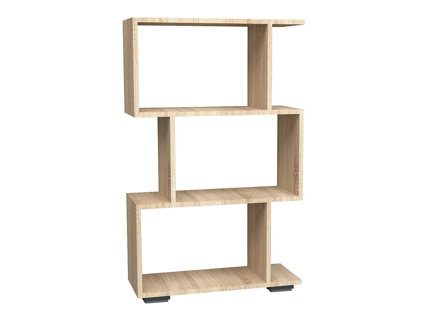 Prateleira*VCM Wood Room Divider Stand Shelf Bookshelf Decoração Livros Stand Shelf Palusa M (Sonoma Oak) Multicor