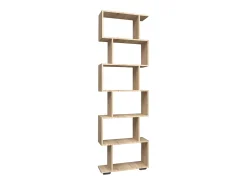 Prateleira*VCM Wood Room Divider Stand Shelf Bookshelf Decoração Livros 6 compartimentos Stand Shelf Palusa L (Sonoma Oak) Multicor