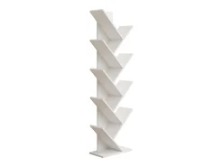 Acessórios De Arrumação*VCM Wood Storage Stand Prateleira Estante Decoração Livros Stand Shelf Nulis XL Branco