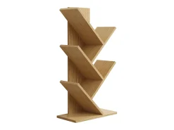 Prateleira|VCM Wood Storage Stand Shelf Bookshelf Decoração Livros Stand Shelf Nulis L (Honey Oak) Castanho