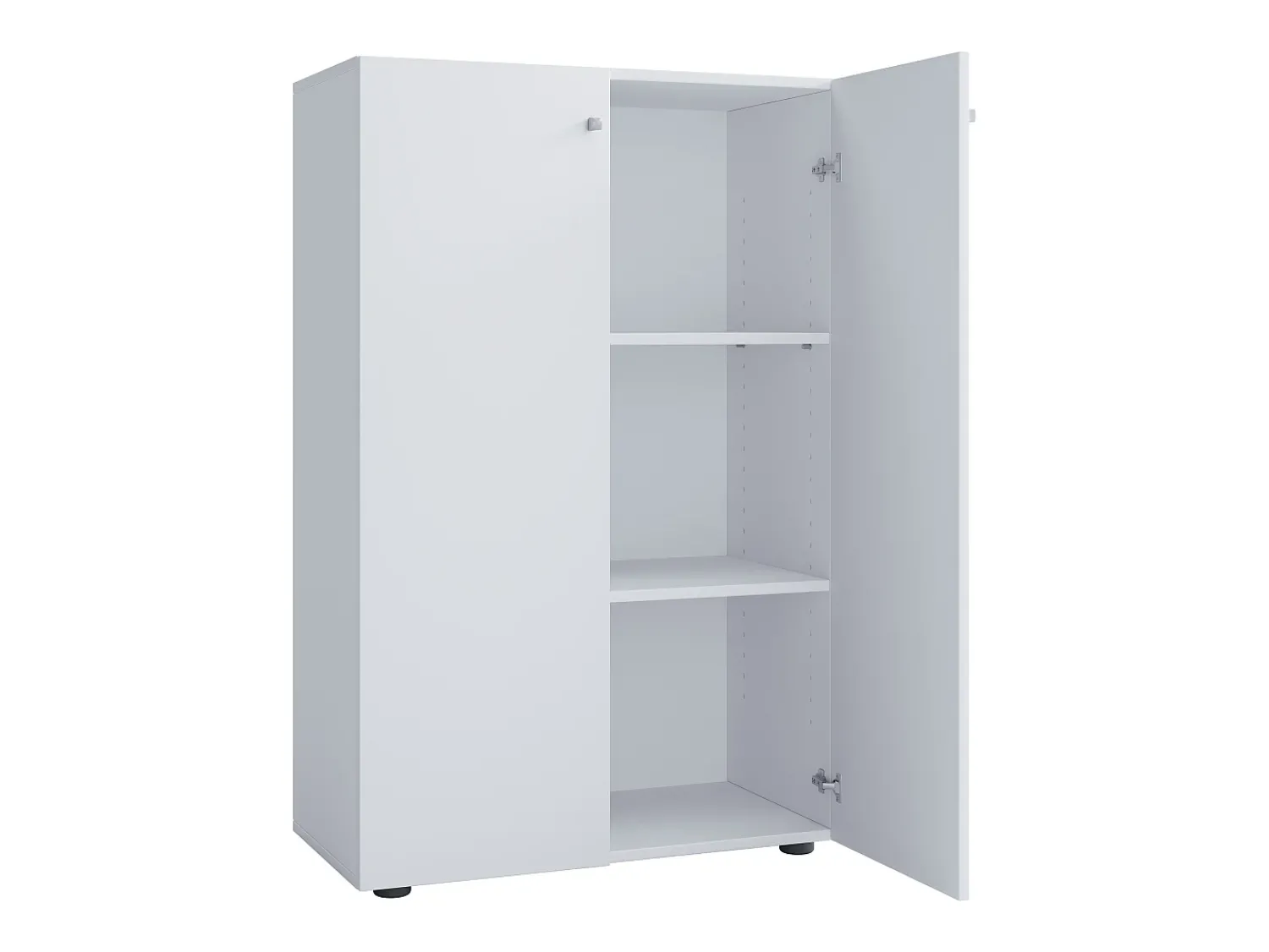 Discount VCM XL Madeira Grande Sapato Gabinete Prateleira Grandes Botas Piso Mobília Lona 3 Compartimentos (Branco) Multicor