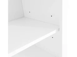 Hauss Spole Vestiário com banco, sapateira, 3 ganchos e arrumação aberta 120x40x190 cm^ Móvel De Entrada