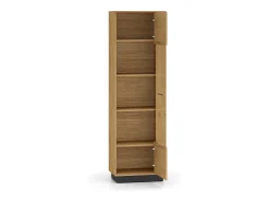 Vitrina*Petits-Meubles Vitrina de 1 porta em madeira Ysia e Preto