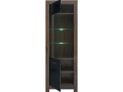 Petits-Meubles Vitrina de 2 portas Adam em madeira e^ Vitrina