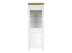 Vitrina|Petits-Meubles Vitrina de 2 portas Hella e Madeira Branco