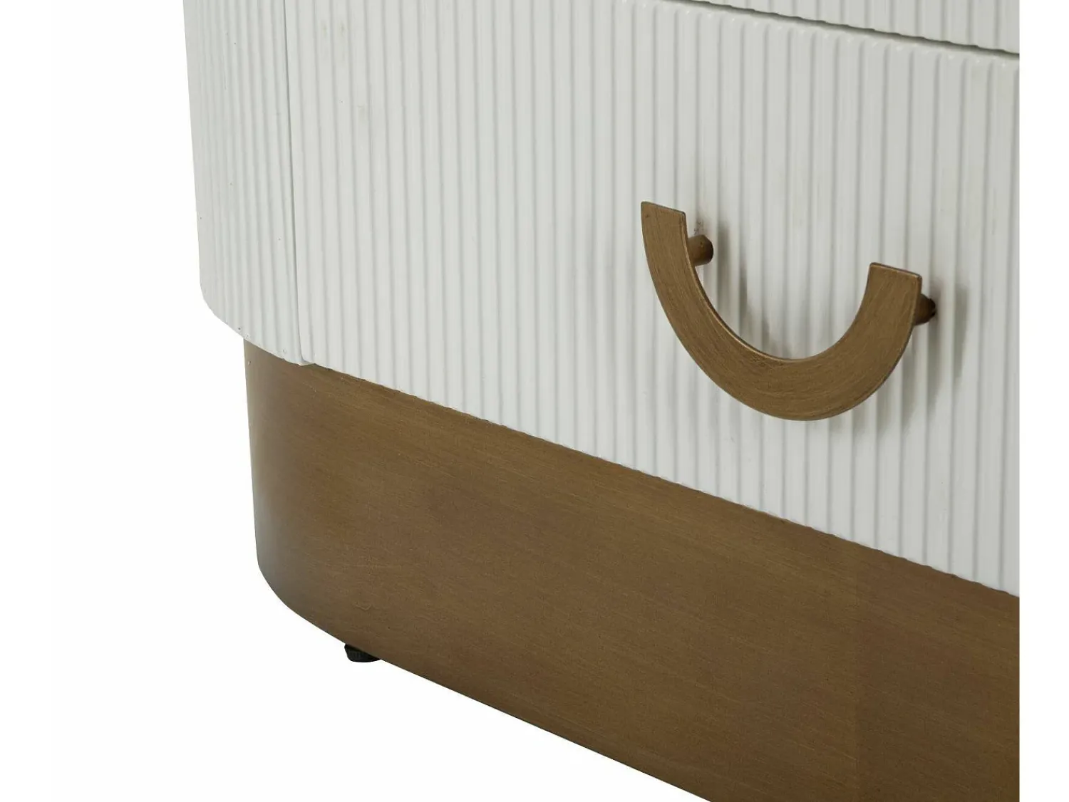 Vitrina*Dmora Vitrina de zibelina, Aparador expositor, Vitrina multiusos, Aparador de sala, 85x40 h160 cm, e Castanho Branco