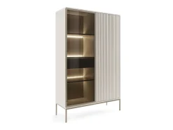 Vitrine AMBIHOME ANNA 01 - Caxemira, C104xA166xP39cm^ Vitrina