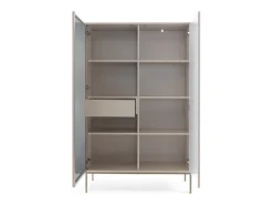Vitrine AMBIHOME ANNA 01 - Caxemira, C104xA166xP39cm^ Vitrina