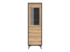 Vitrine AMBIHOME JESS - /Carvalho, C54xP39xA178cm^ Vitrina