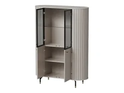 Vitrine AMBIHOME ZANE 01 - Caxemira, C112xP40xA155cm^ Vitrina