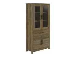 Móvel De Tv|Saldosystocks Vitrine Armario 4 Portas DN, 180x90cm Branco