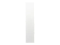 Outlet Hauss Spole Vitrine com luzes LED de 16 cores, 2 gavetas e 2 portas, branca. Branco