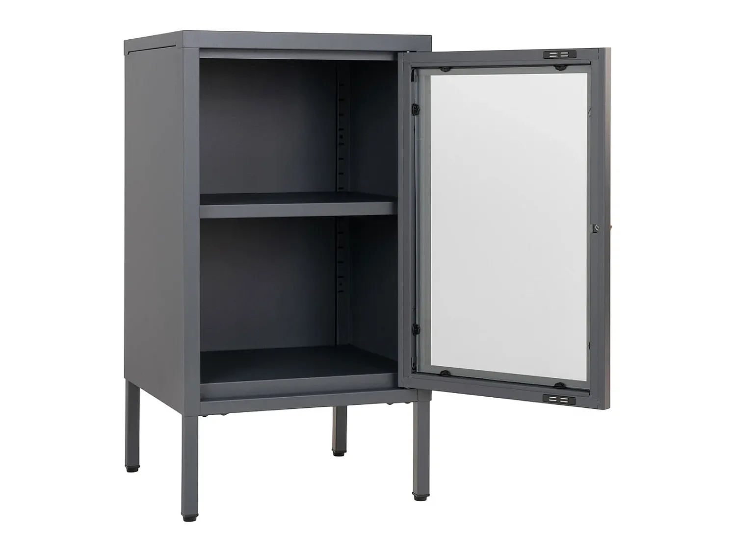 Vitrina* Vitrine Dalby, , 35x38x70 cm, Kendra Home Cinzento