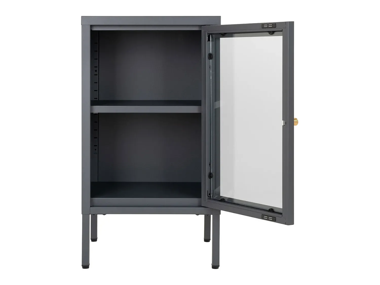 Vitrina* Vitrine Dalby, , 35x38x70 cm, Kendra Home Cinzento
