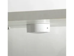Vitrine de vidro com 4 prateleiras, LED, 1 porta, 164x42x36 cm, armário de coleta, , transparente^ Vitrina
