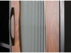 Giner y colomer Vitrine em madeira e metal.^ Vitrina